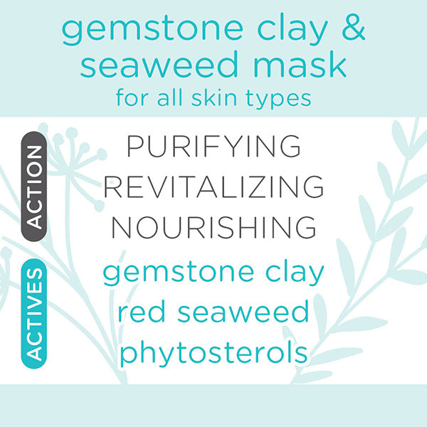 Gemstone Clay and Seaweed Mask