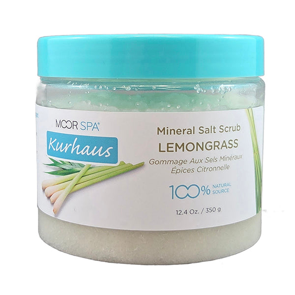Kurhaus Lemongrass Mineral Salt Scrub 400g