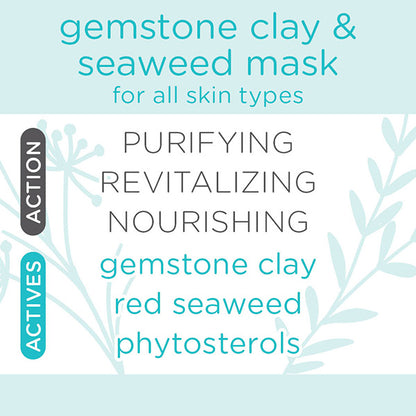 Gemstone Clay and Seaweed Mask