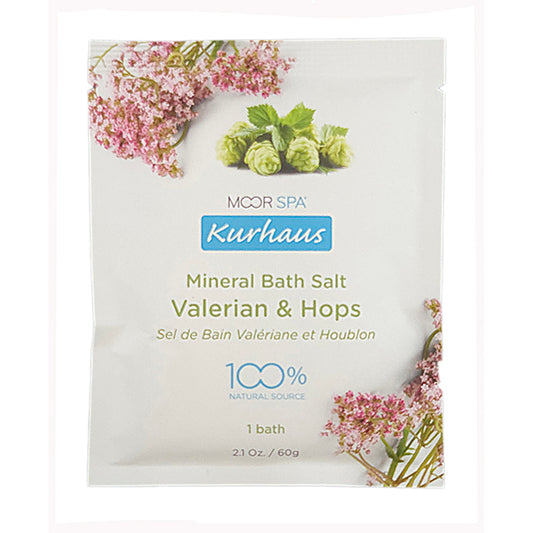 Kurhaus Valerian / Hops Mineral Salt Bath 60g