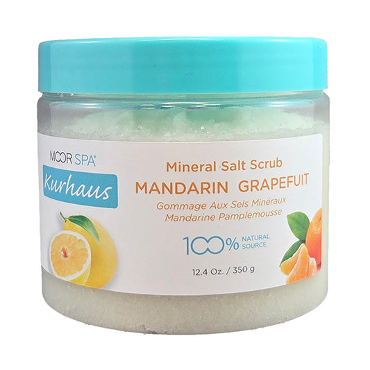 Kurhaus Mandarin Grapefruit Mineral Salt Scrub 400g