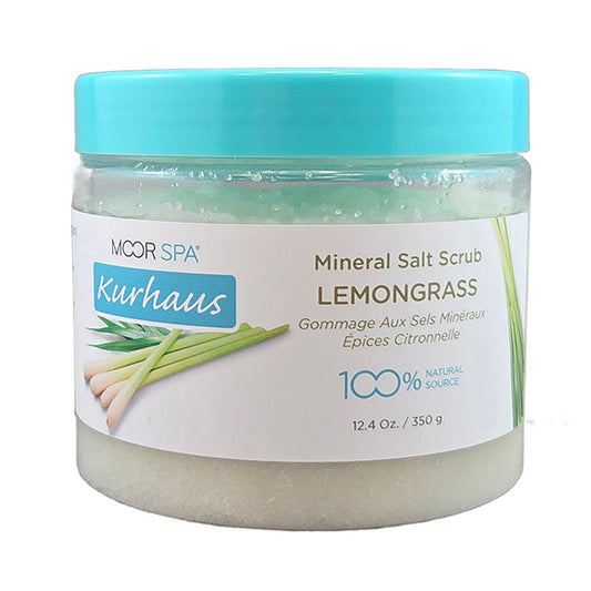 Kurhaus Lemongrass Mineral Salt Scrub 400g