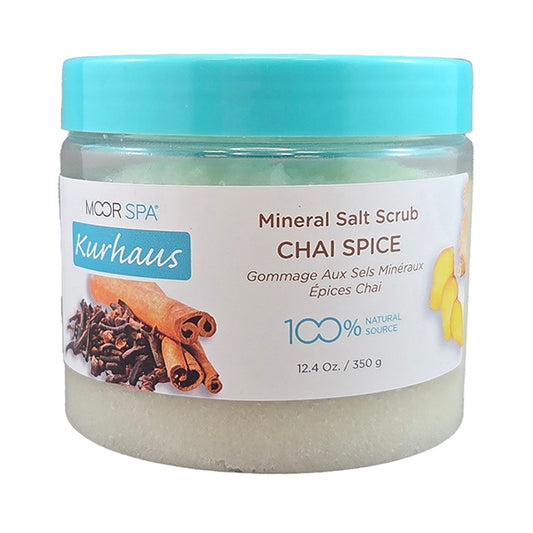 Kurhaus Chai Spice Mineral Salt Scrub 400g